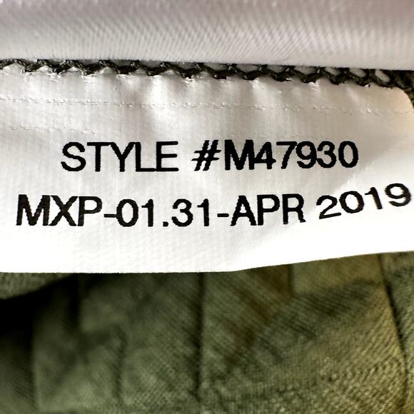 Marmot Annie Sweatshirt Quilted Cowl Neck Pockets Activewear Pullover Green S - Picture 6 of 7